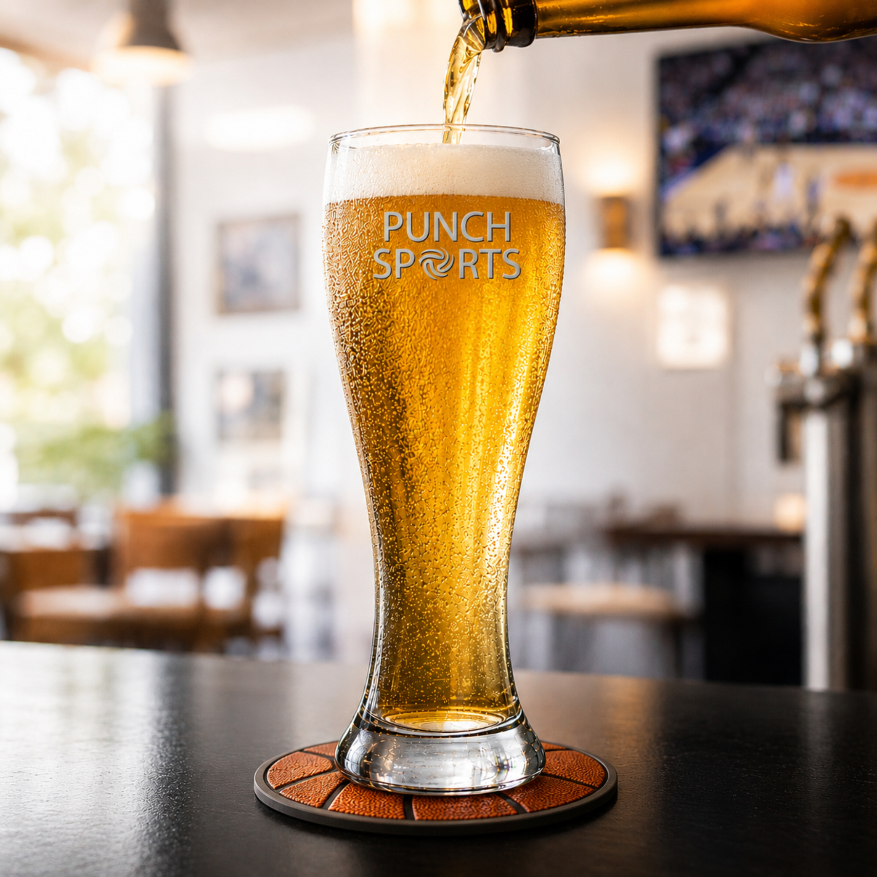 Picture of 23 oz Pilsner Selection Standard Pilsner Glass (Deep Etch)