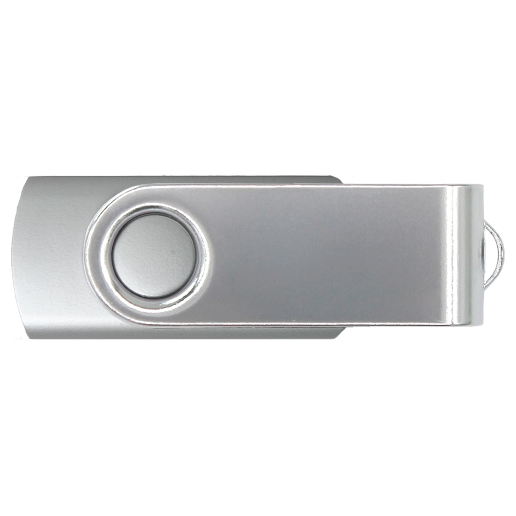 Picture of iClick® Type-C Silver Swivel USB Flash Drive 8GB