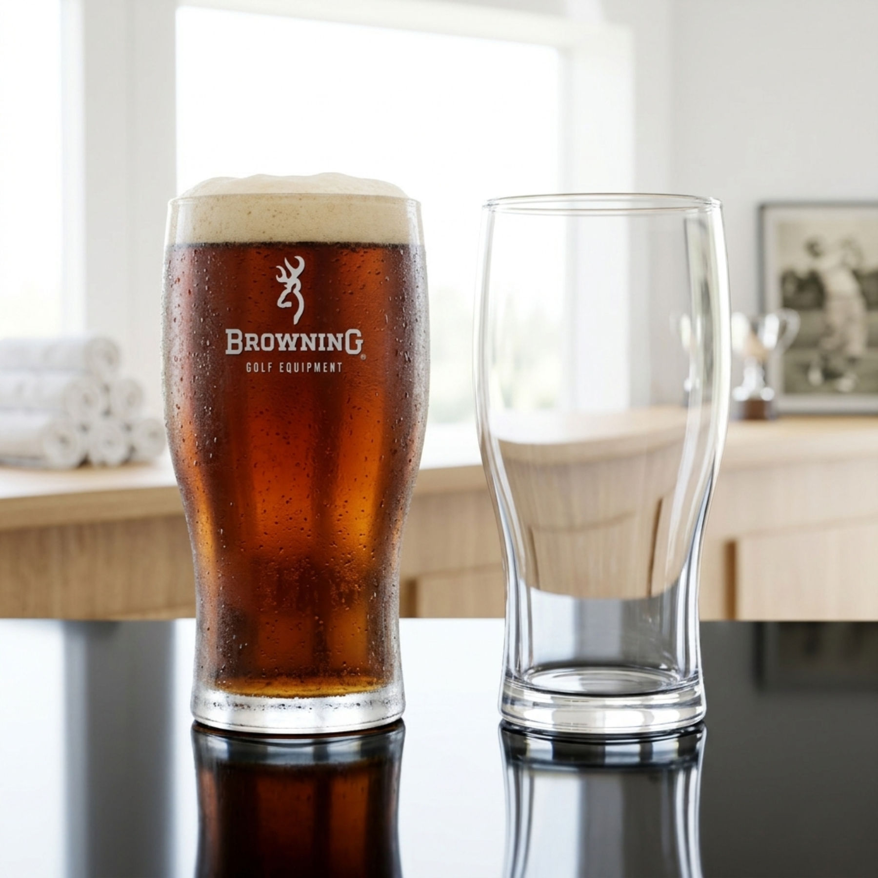 Picture of 20 oz Pilsner Selection Tulip Beer Glass (Deep Etch)