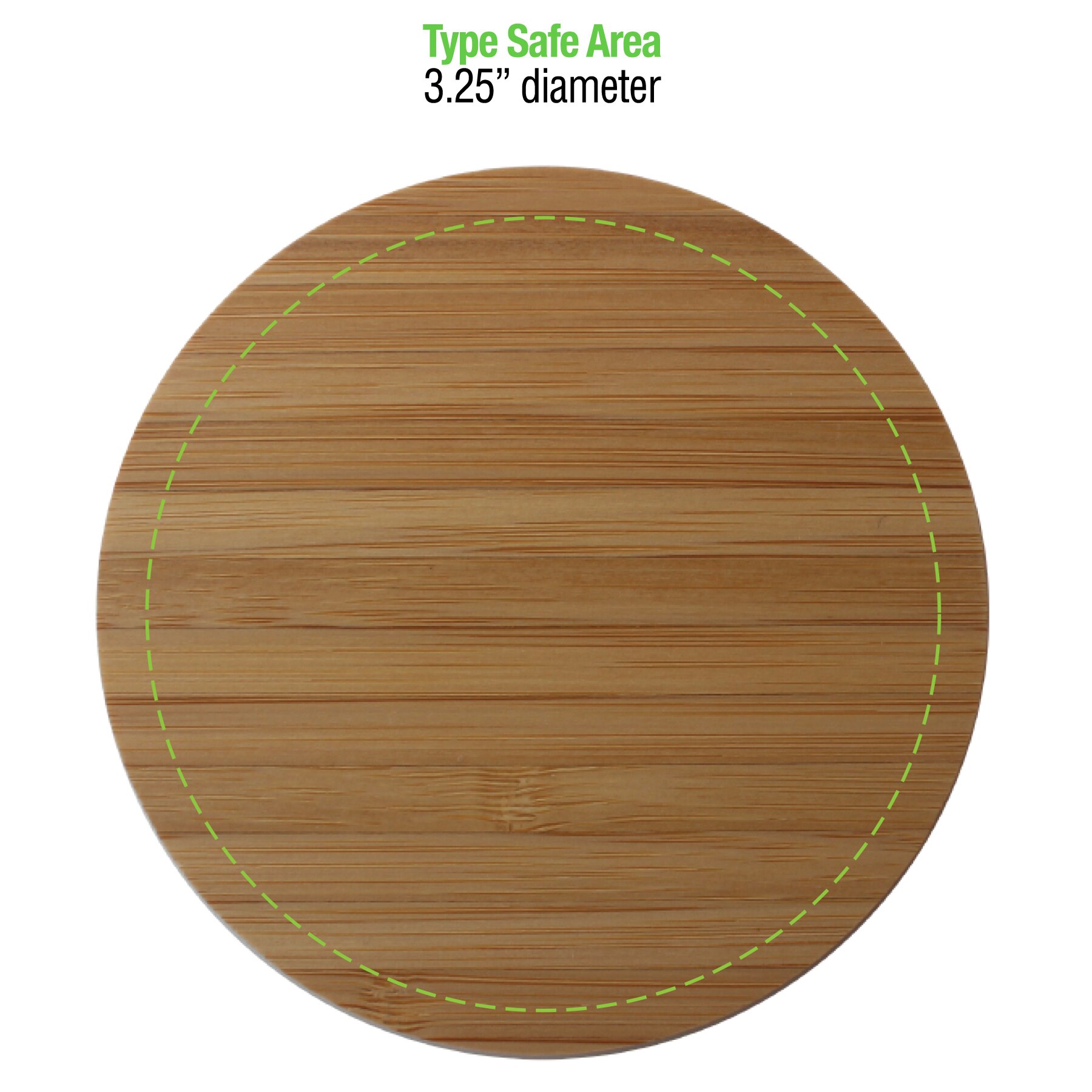 Picture of iDisc Bamboo 15W Wireless Charger