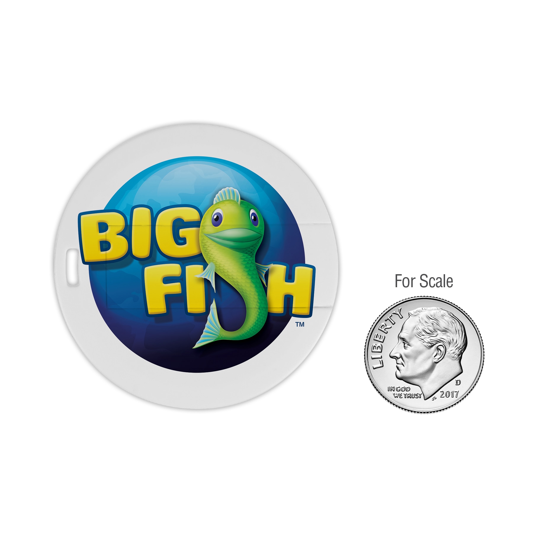 Picture of Round Laguna USB Flash Drive 32 GB