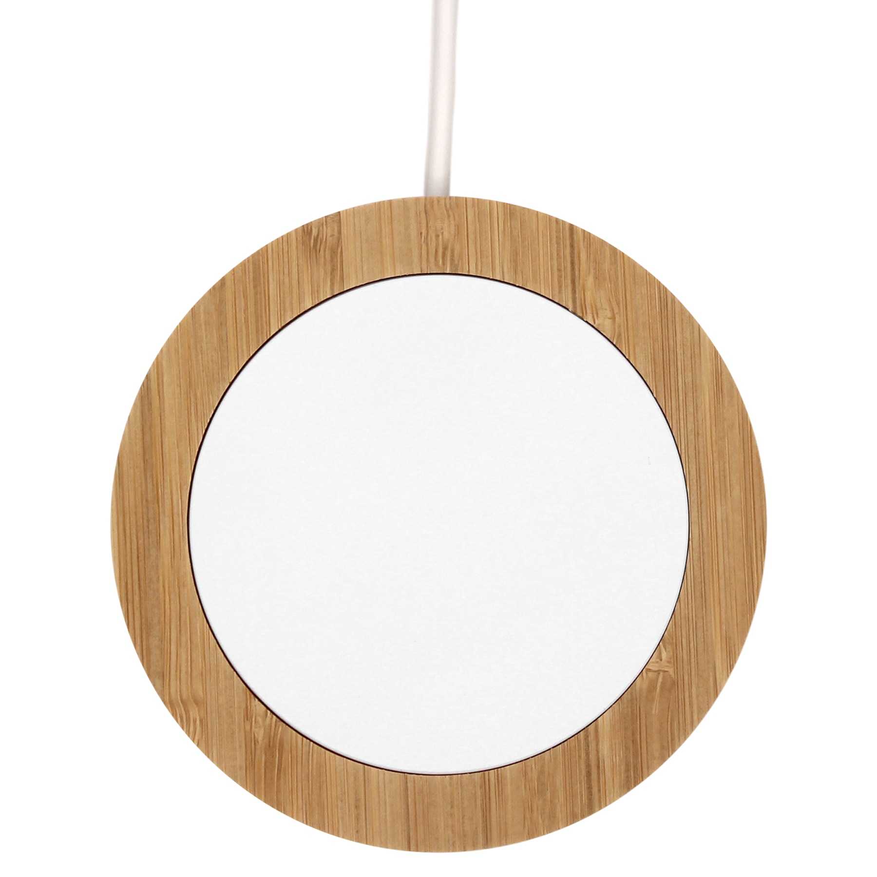 Picture of iBevel Plus 15W Wireless Charger With Bamboo Trim
