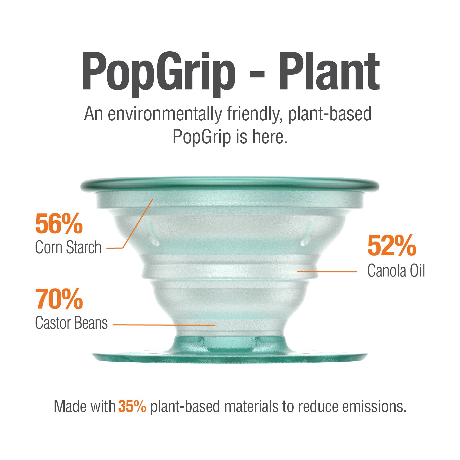 Picture of PopSockets® Flex Mount With Pop PlantCore