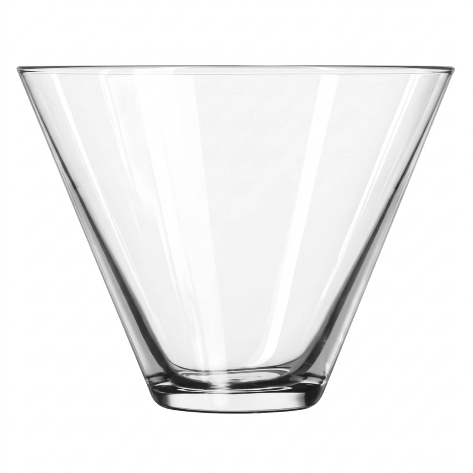 Picture of 13.5 oz Stemless Martini Glass (Deep Etch)