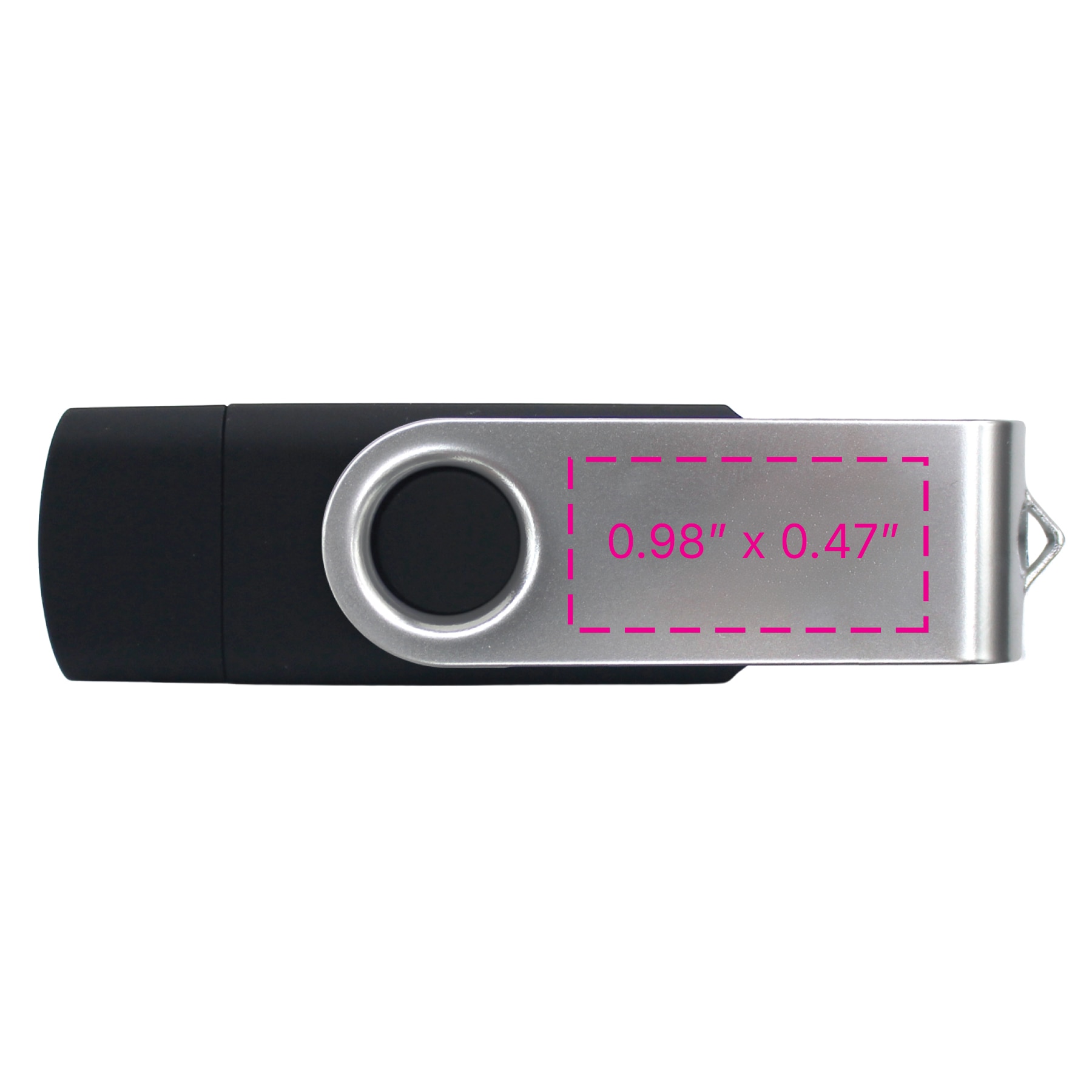 Picture of iClick Scottsdale Flash Drive Type A & C-OS-SWSIL