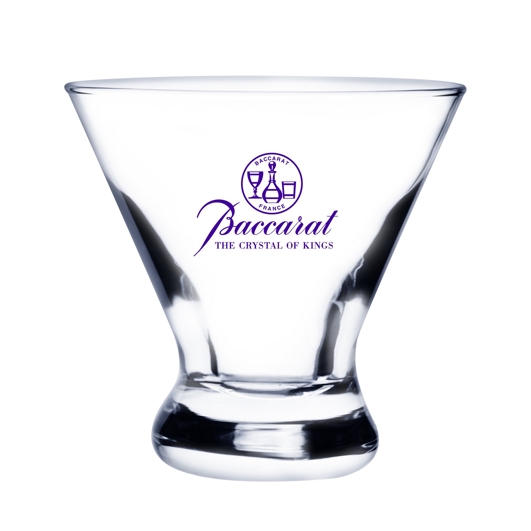 Picture of 8.25 oz Stemless Martini Glass (Deep Etch)