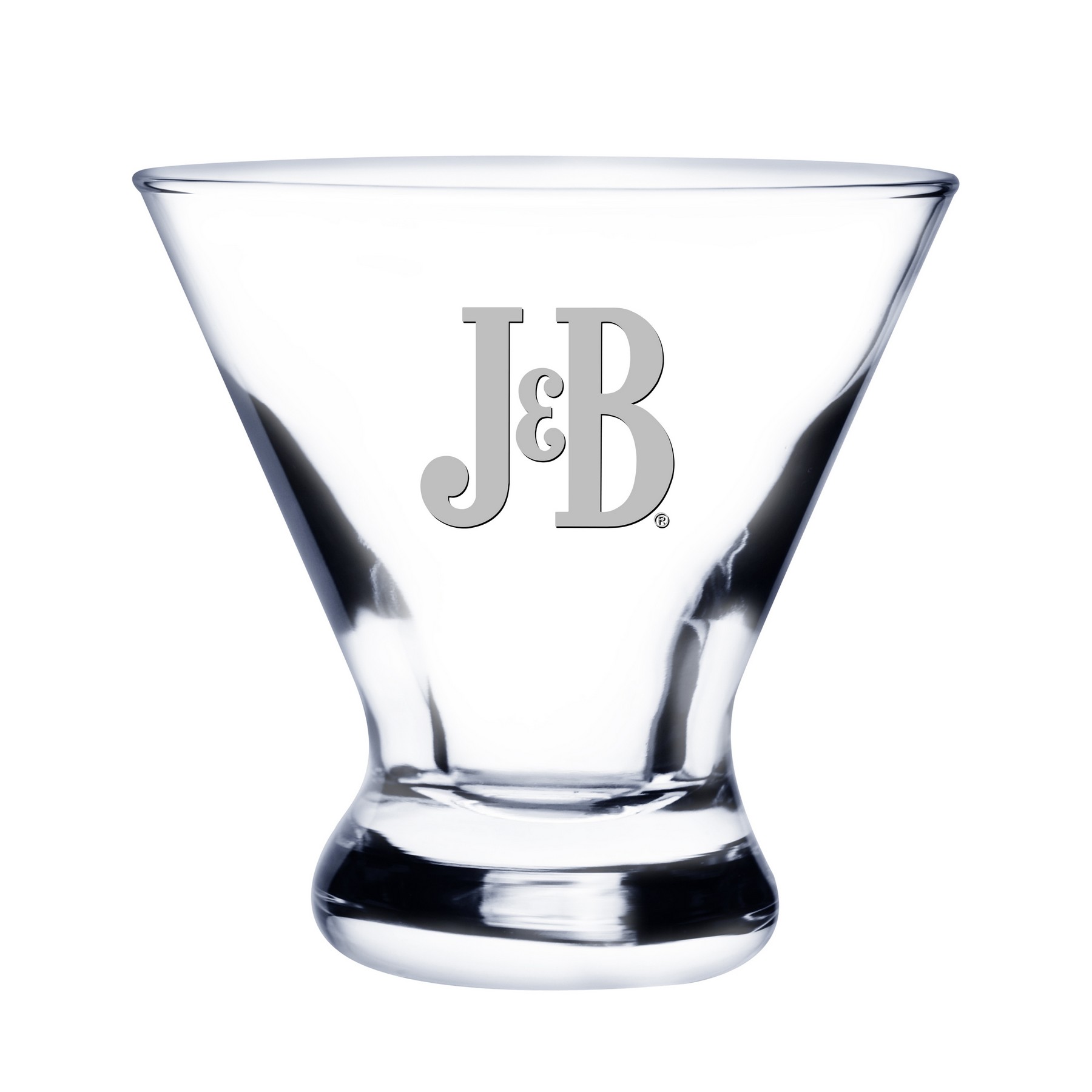 Picture of 8.25 oz Stemless Martini Glass (Deep Etch)