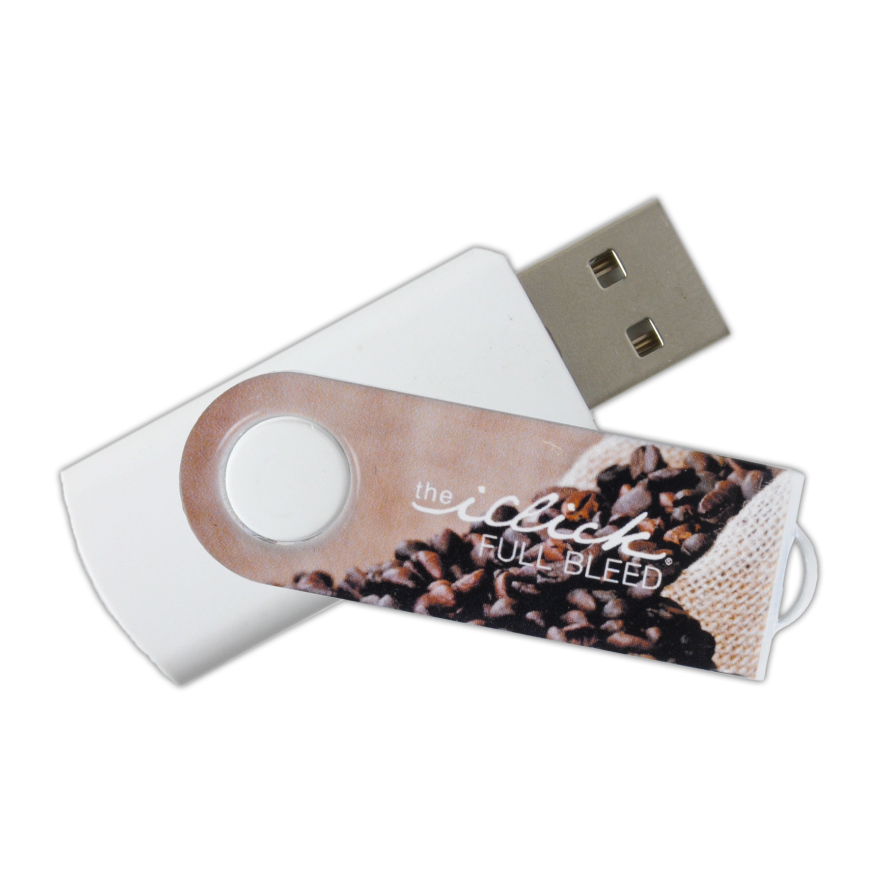 Picture of iClick® Full Bleed USB Flash Drive 4GB - Overseas