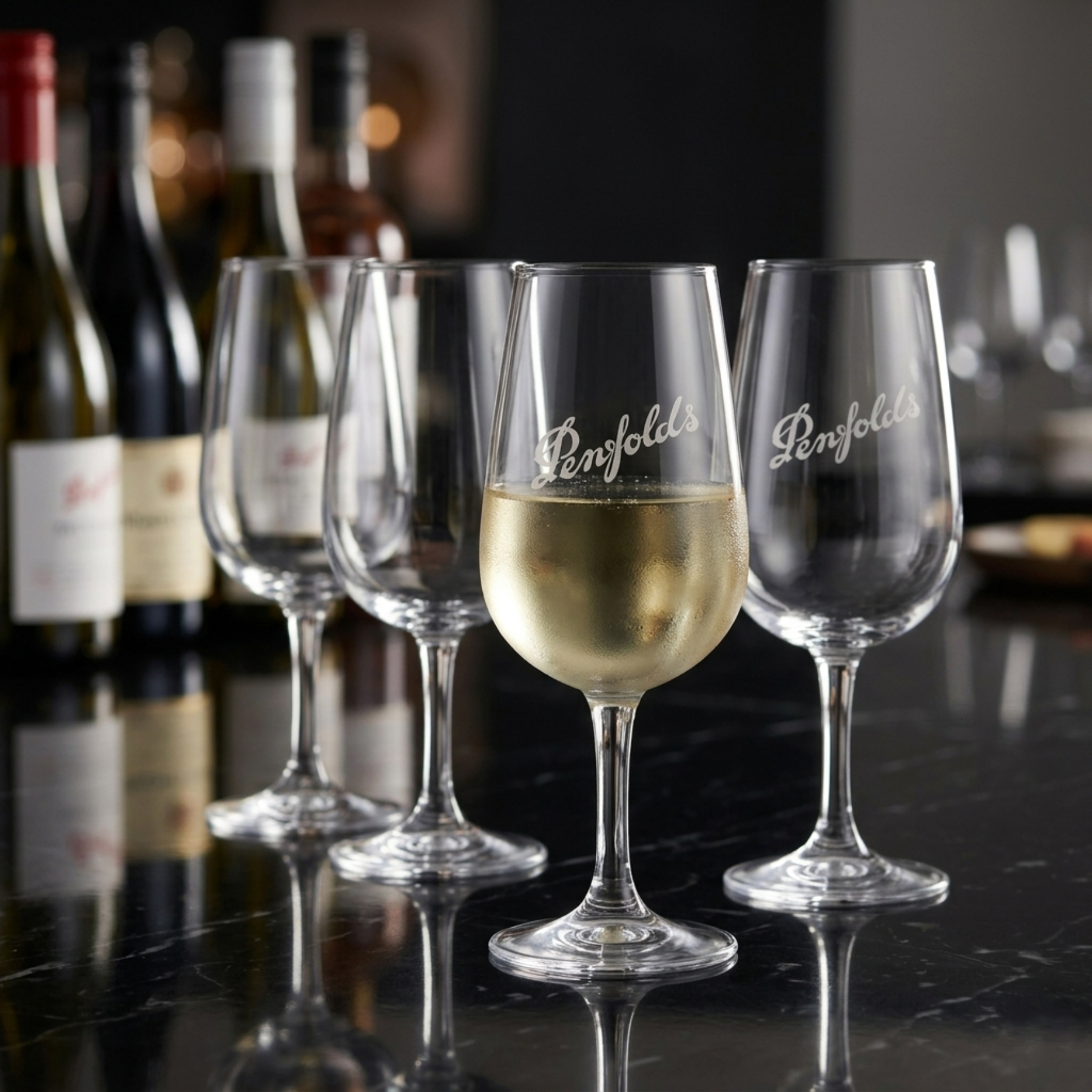 Picture of 4 oz Wine Glass (Deep Etch)