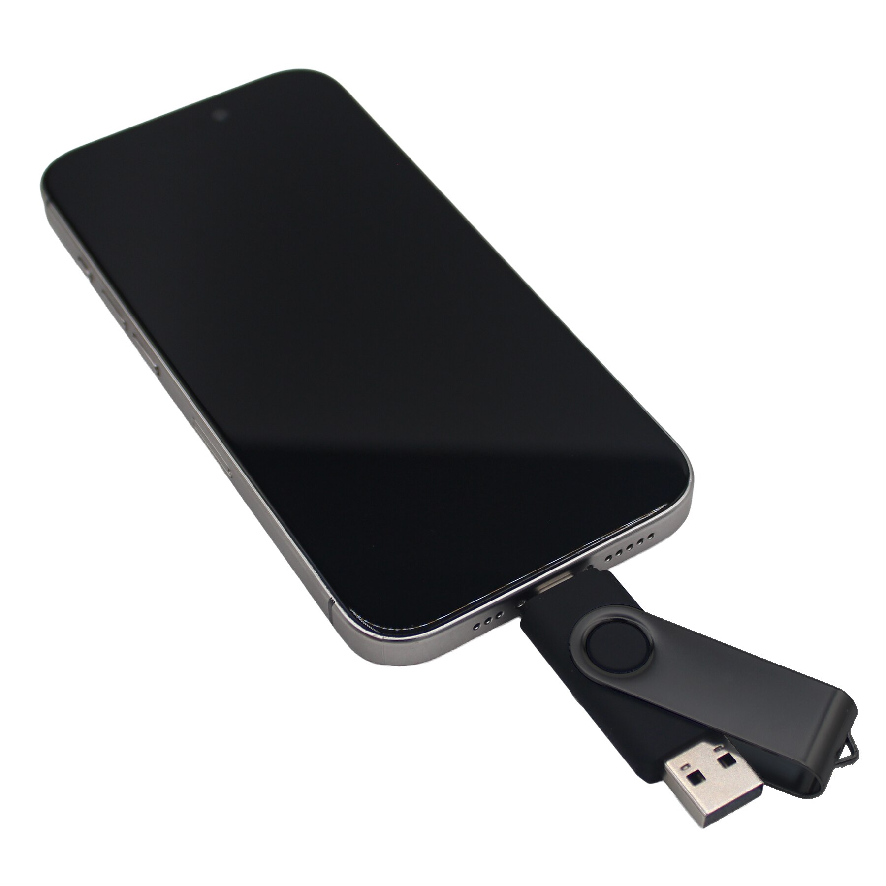Picture of iClick Scottsdale Flash Drive 3.0 Type A & C-OS-SWBLK