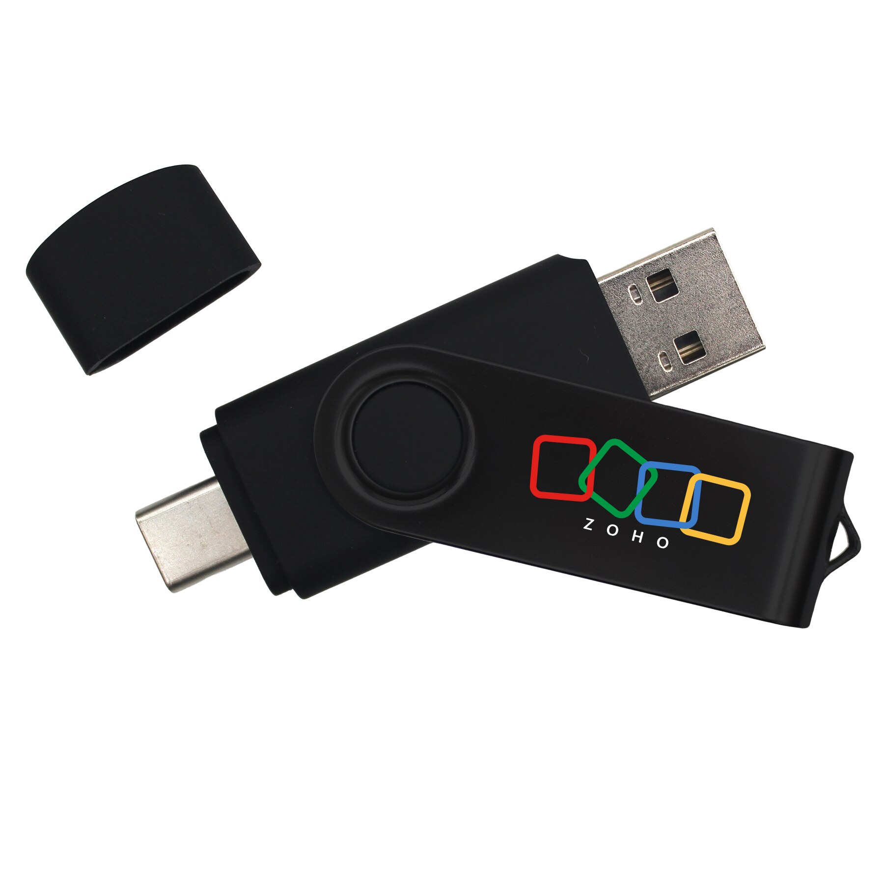 Picture of iClick Scottsdale Flash Drive 3.0 Type A & C-OS-SWBLK