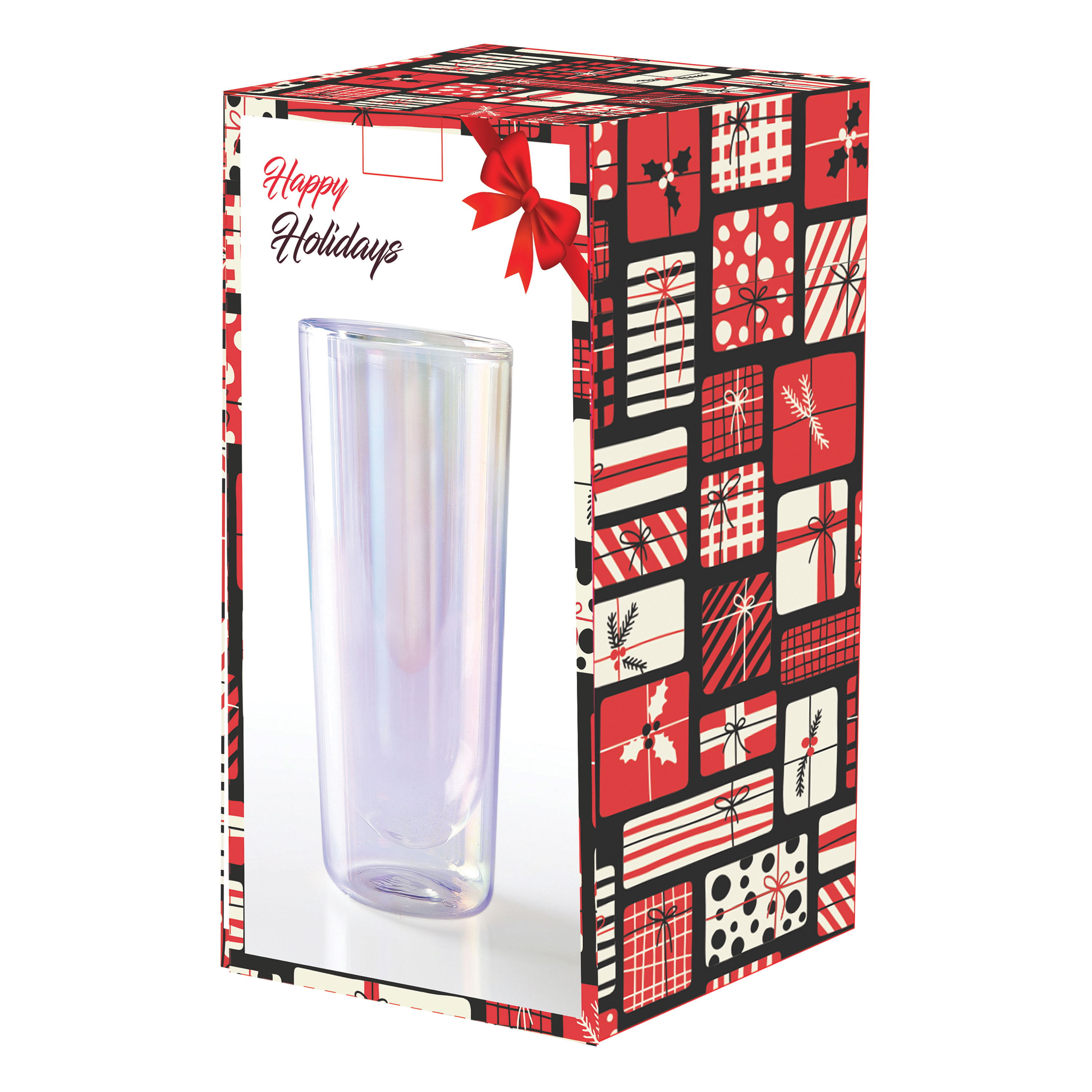 Picture of 18 oz Asobu Iridescent Highball Glass