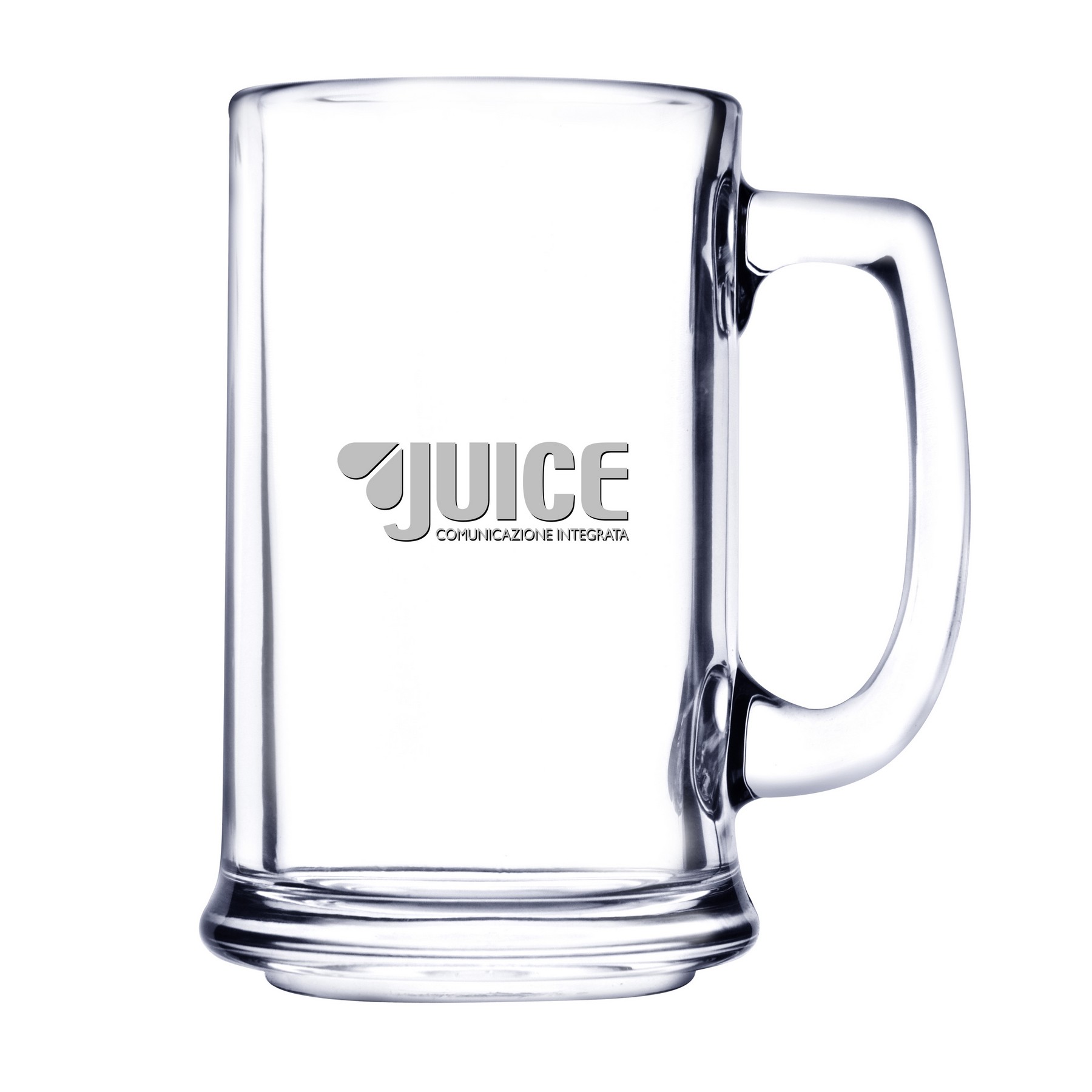 Picture of 15 oz Glass Beer Mug (Deep Etch)
