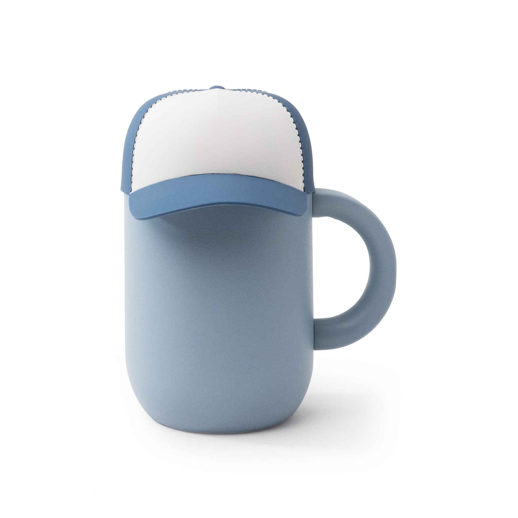 Picture of 12 oz Insulated Mug with Ceramic Coated Interior - Asobu Happy Hats Cap