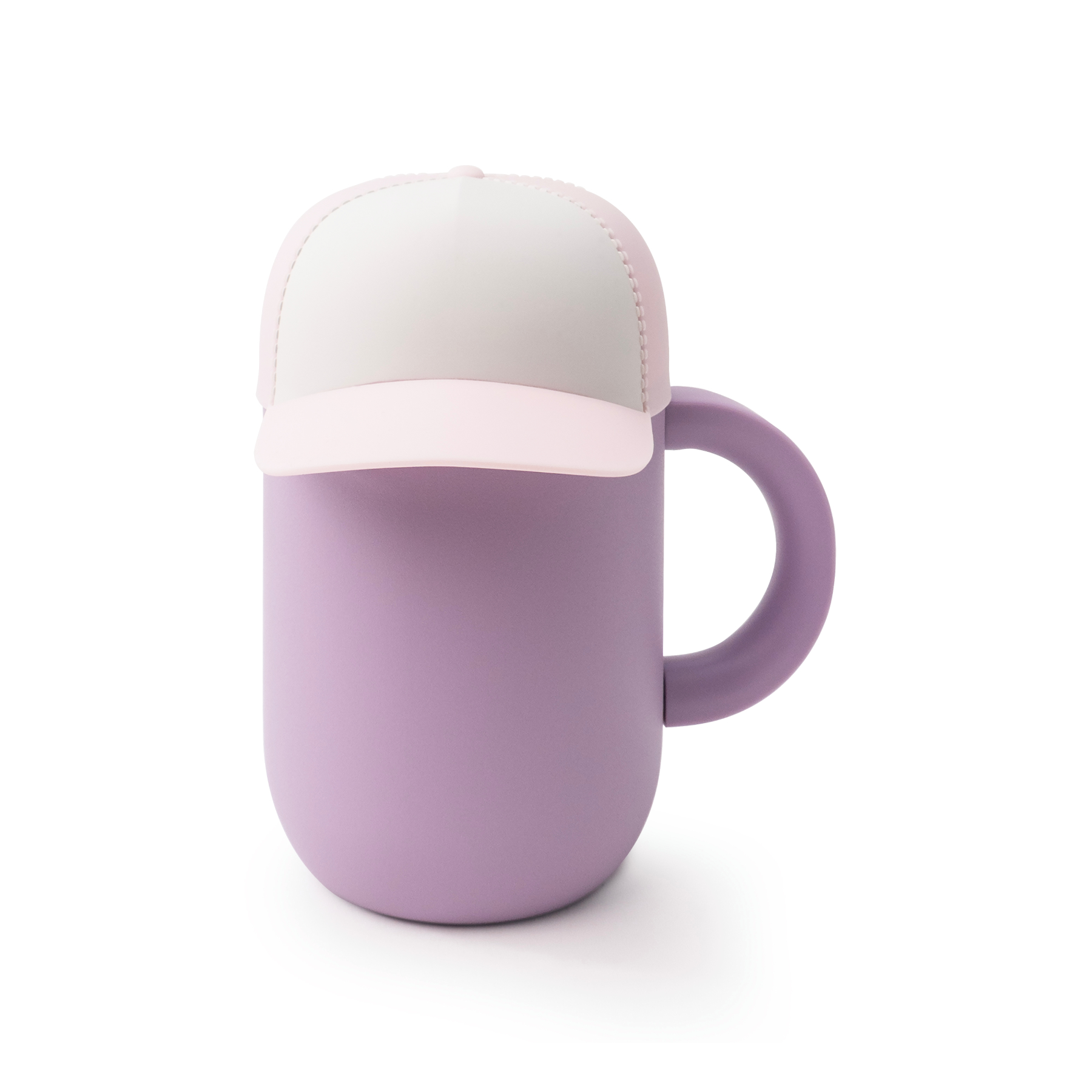 Picture of 12 oz Insulated Mug with Ceramic Coated Interior - Asobu Happy Hats Cap