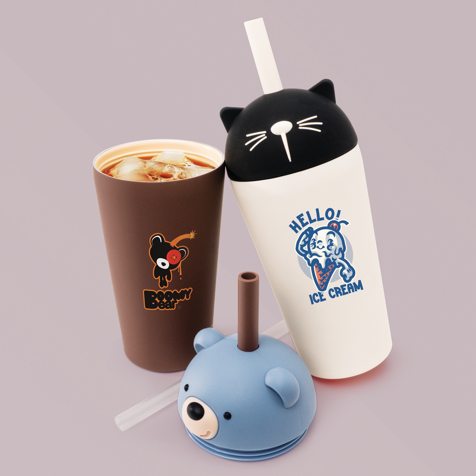 Picture of 24 oz Asobu Bestie Sippy Tumbler