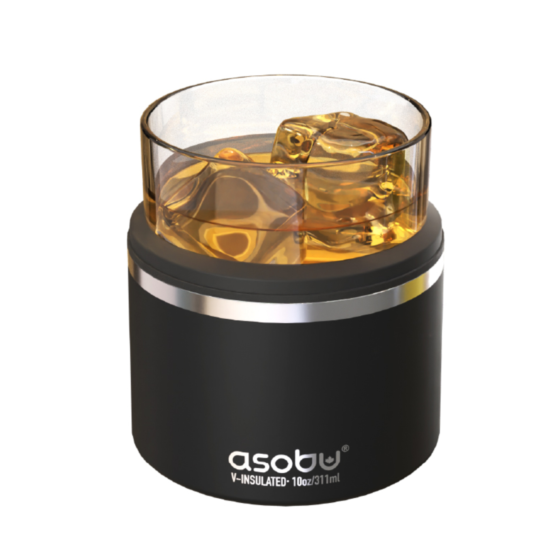 Picture of Asobu On The Rocks Cooler Metallic Packaging Set