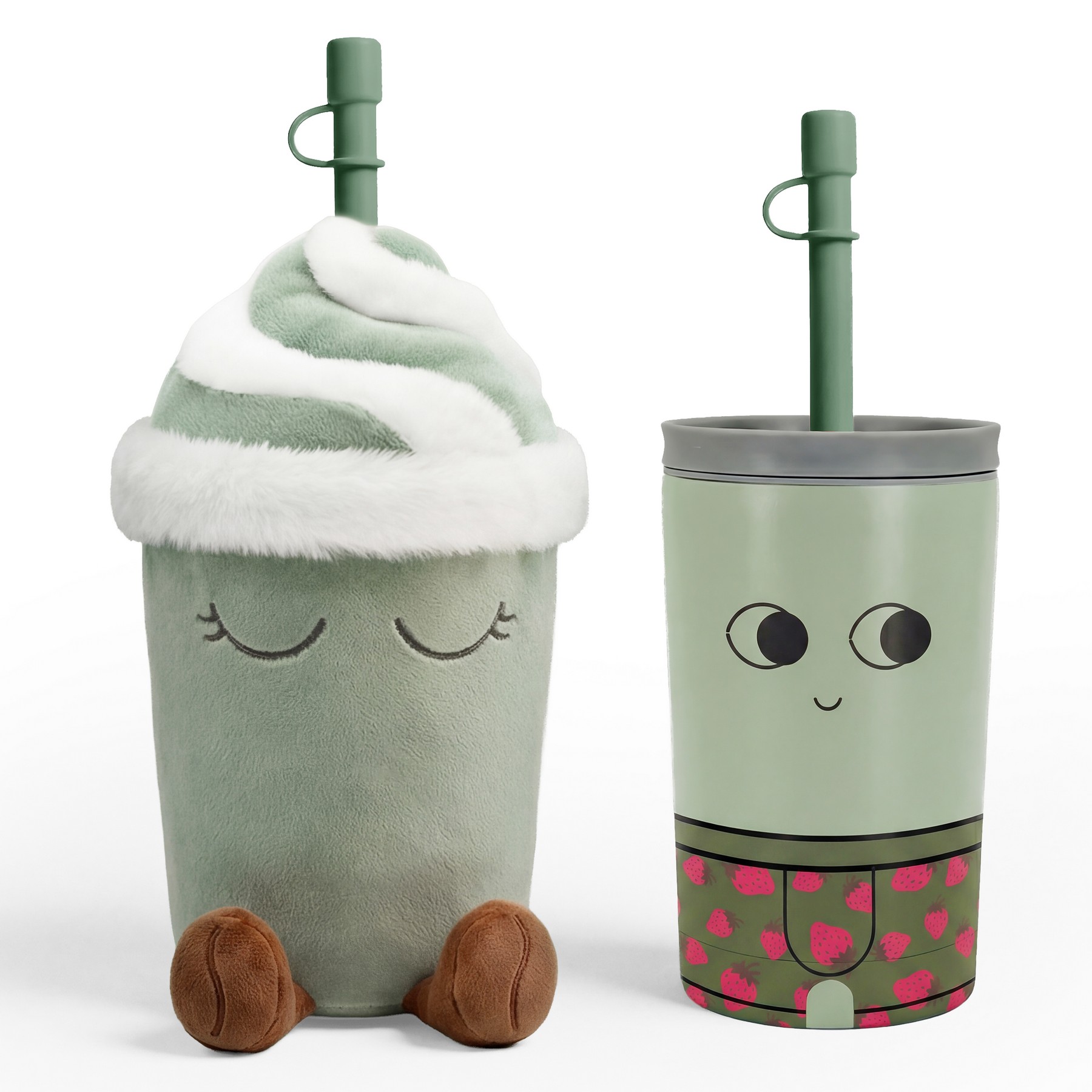 Picture of 12 oz Asobu Fuzzie with Plush and Tumbler