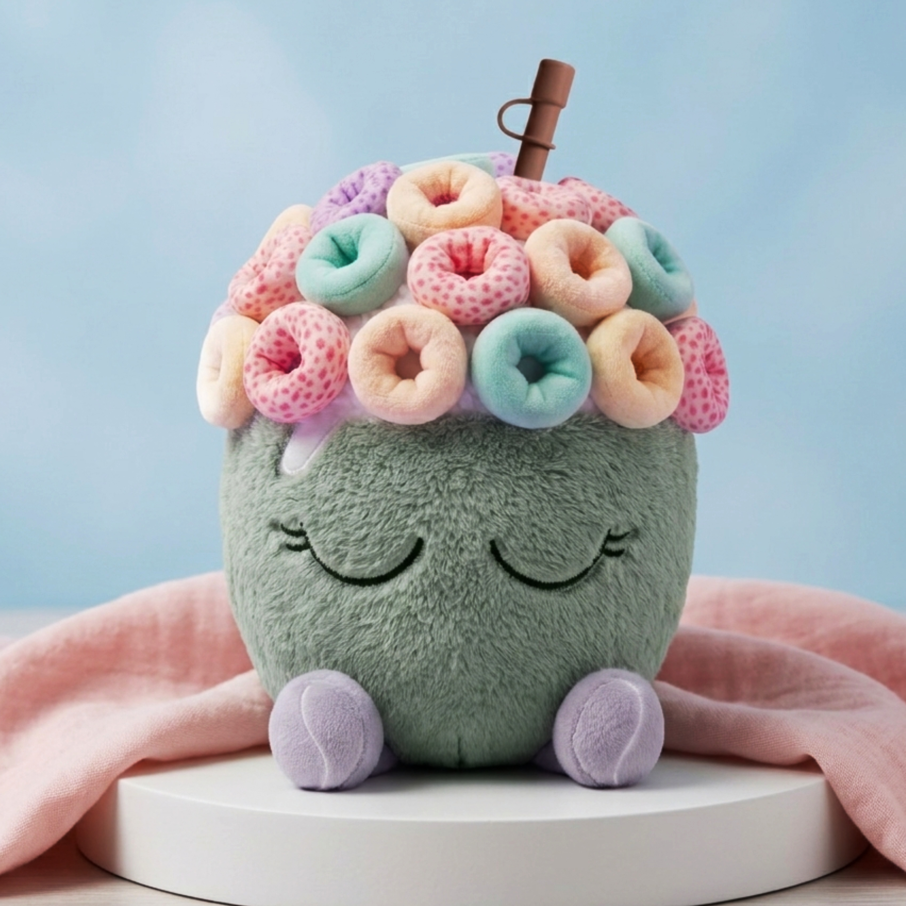 Picture of 12 oz Asobu Fuzzie Jumbo with Plush and Tumbler