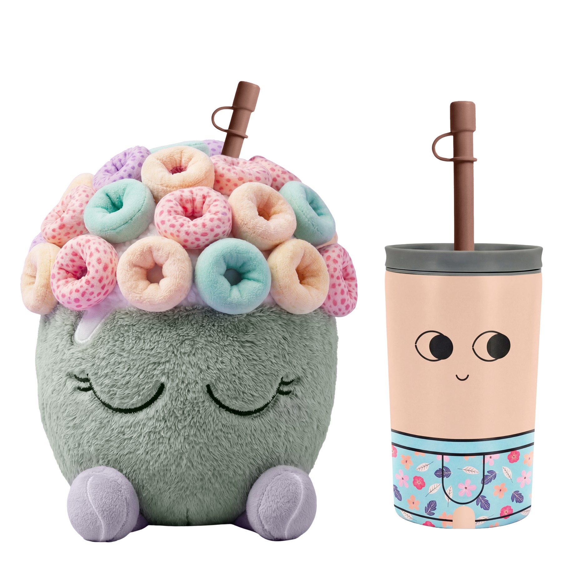 Picture of 12 oz Asobu Fuzzie Jumbo with Plush and Tumbler