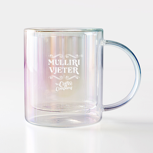 Picture of Asobu Glass Coffee Mug Metallic Packaging Set