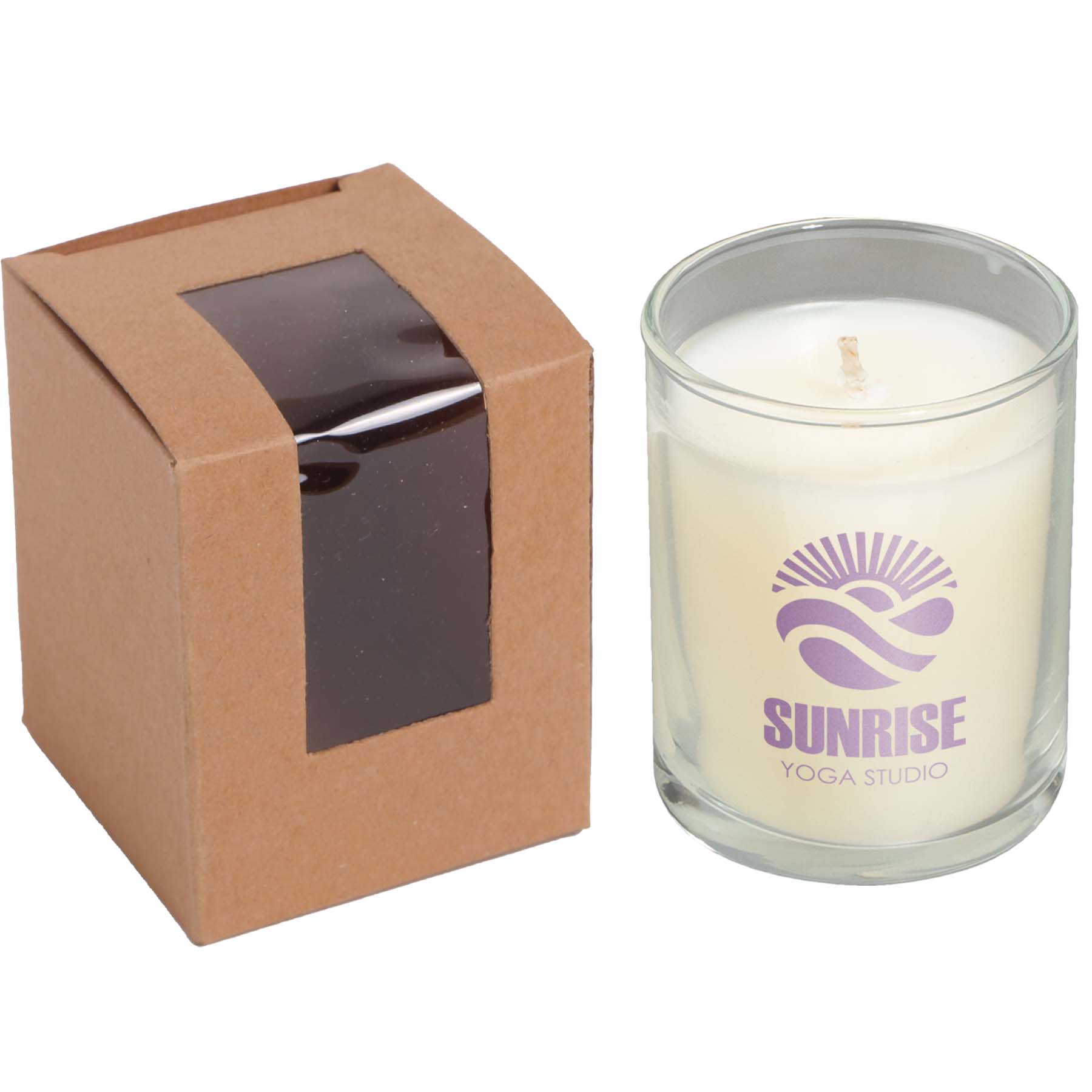 Picture of Wixie Candle with Kraft Paper Box : 3 oz