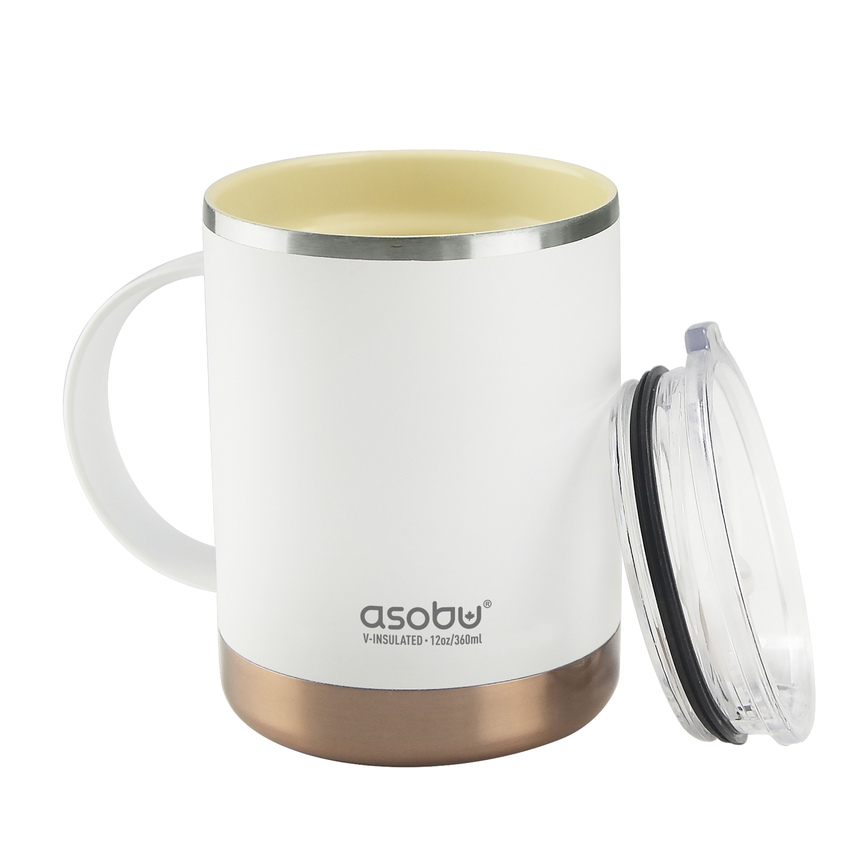 Picture of 12 oz Asobu Ultimate Mug with Metallic Packaging (Set of 2)