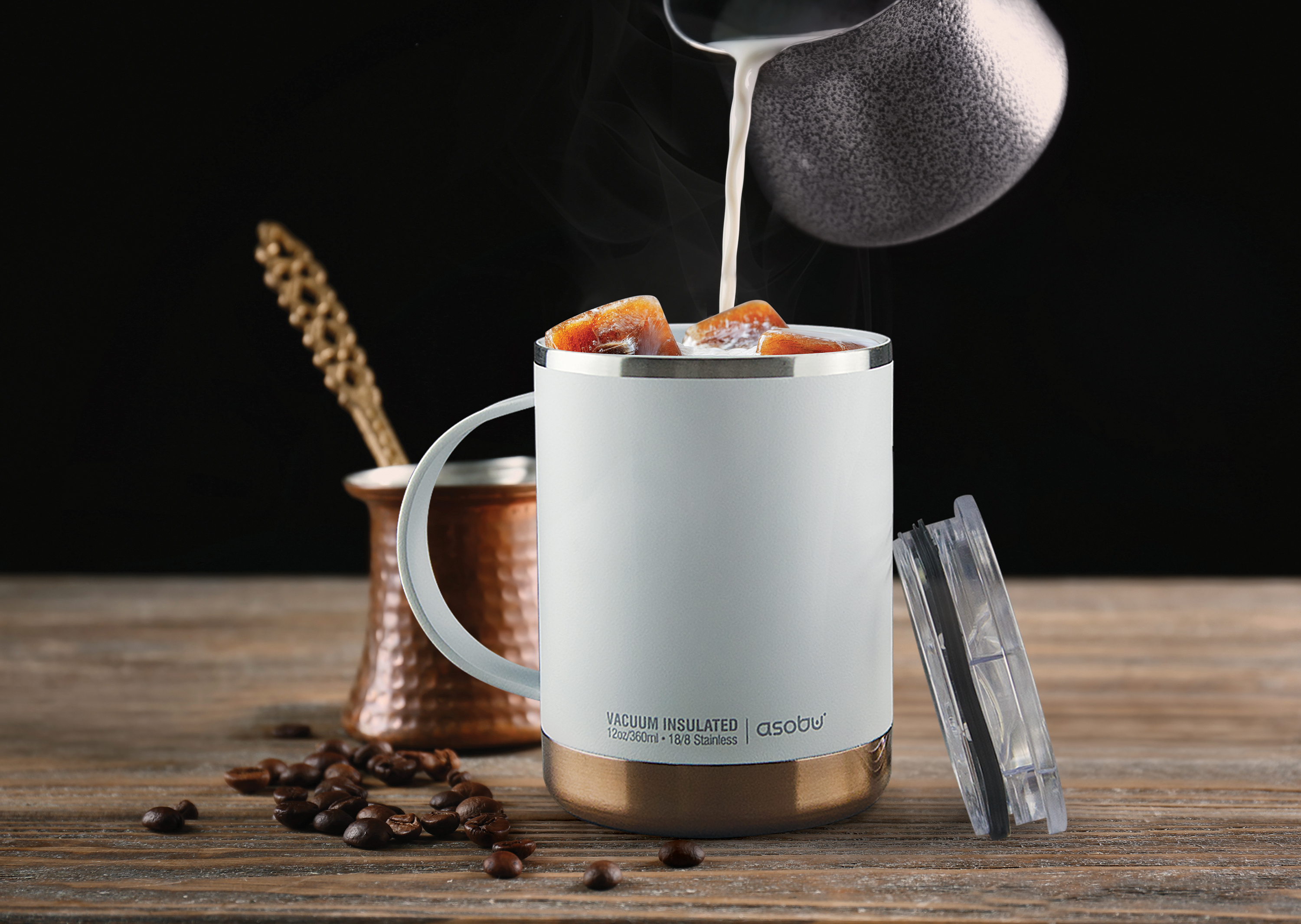 Picture of 12 oz Asobu Ultimate Mug with Metallic Packaging (Set of 2)