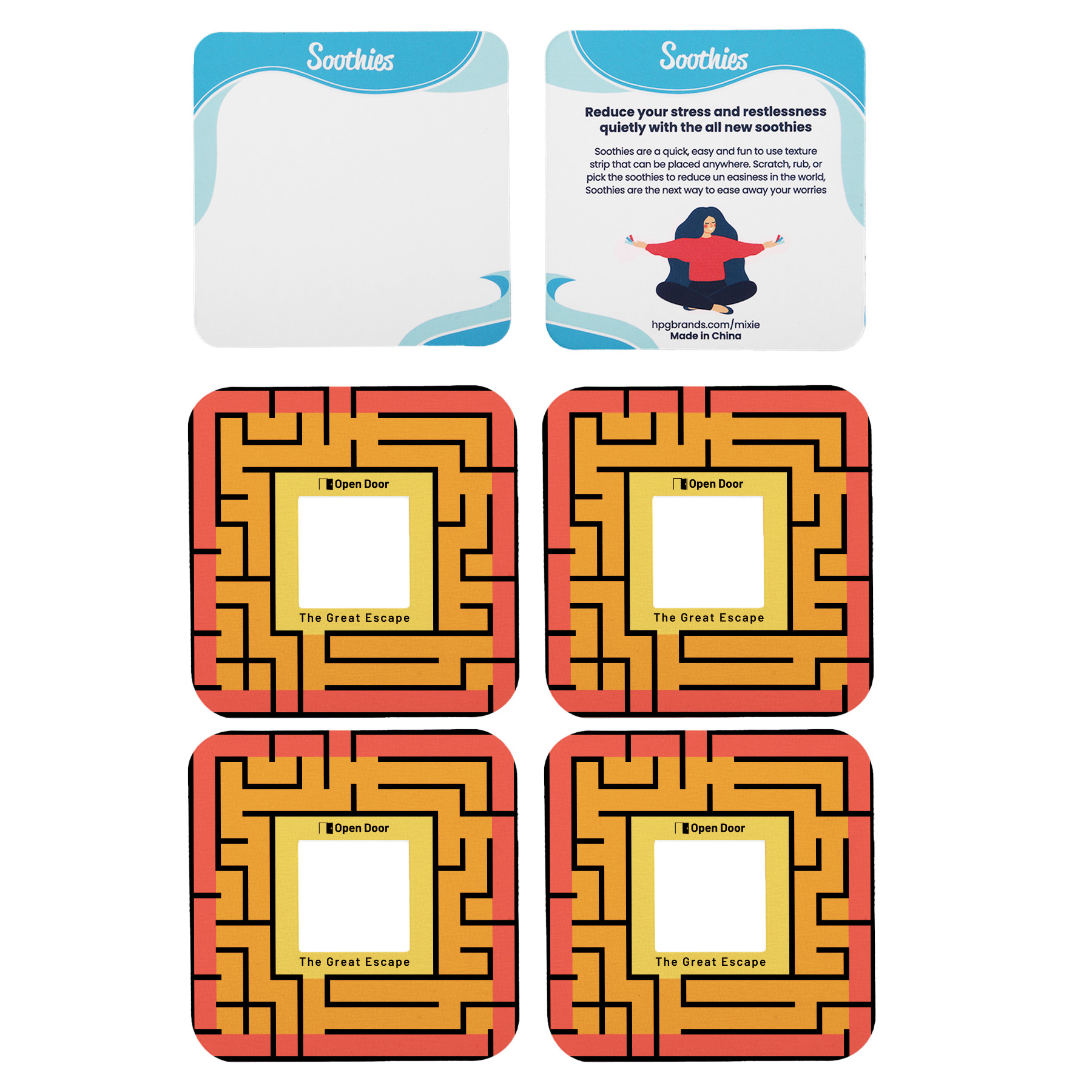 Picture of Square Shaped Soothie Strips