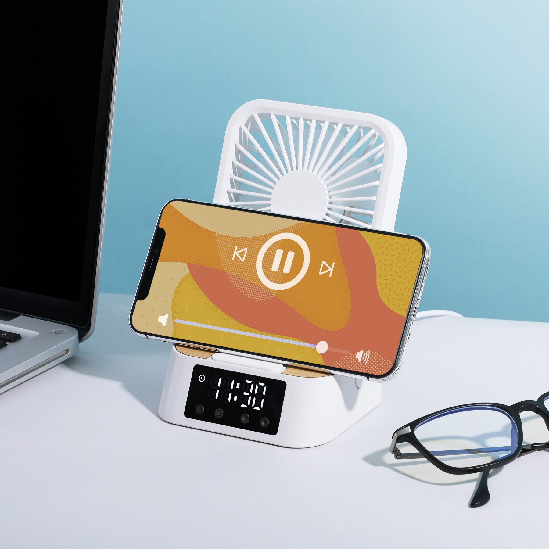Picture of Cool & Connect 4-In-1 Desk Fan