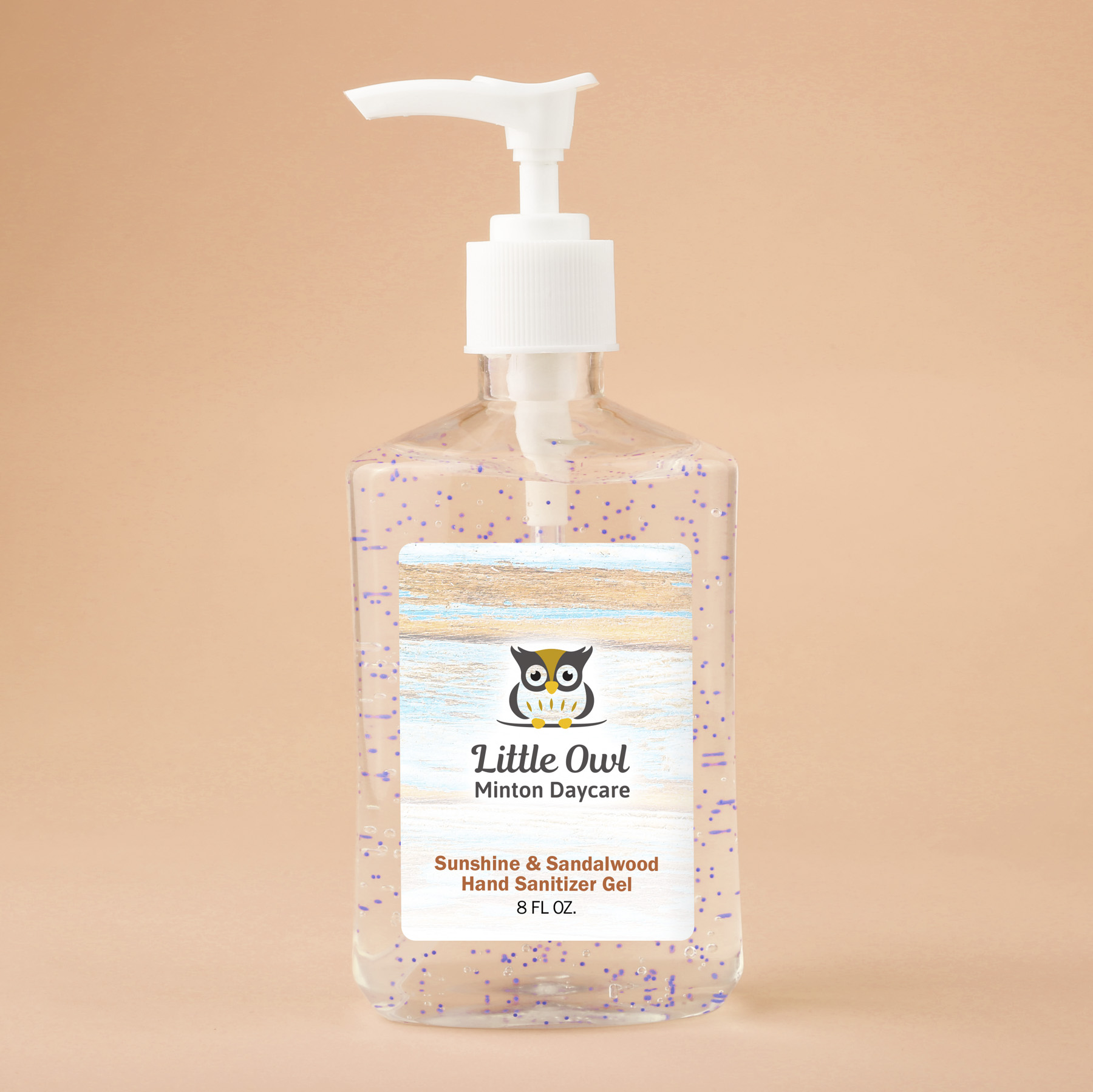 Picture of Hand Sanitizer with Moisturizing Beads: 8 oz
