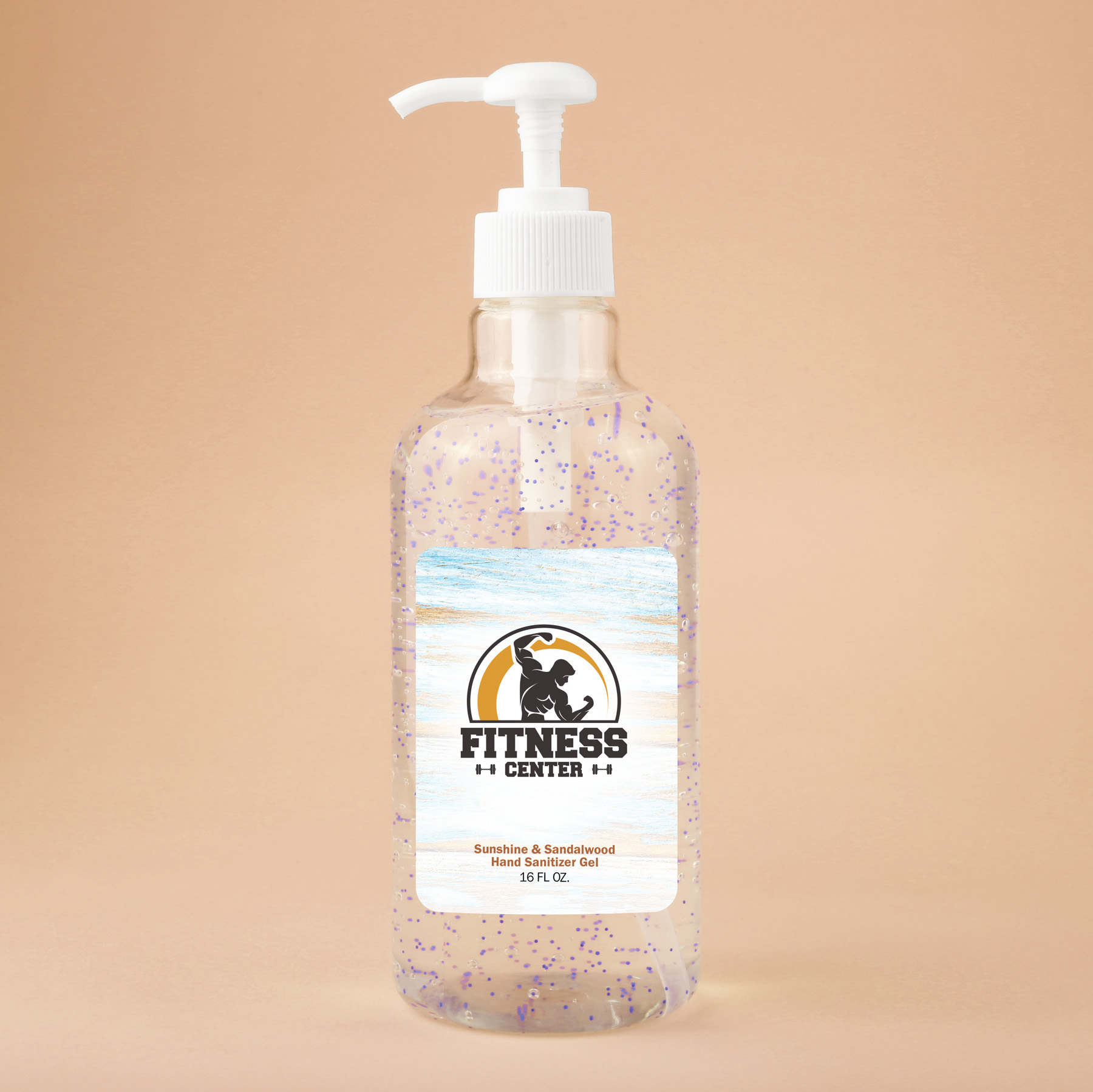 Picture of 16oz Hand Sanitizer Gel With Moisturizing Beads