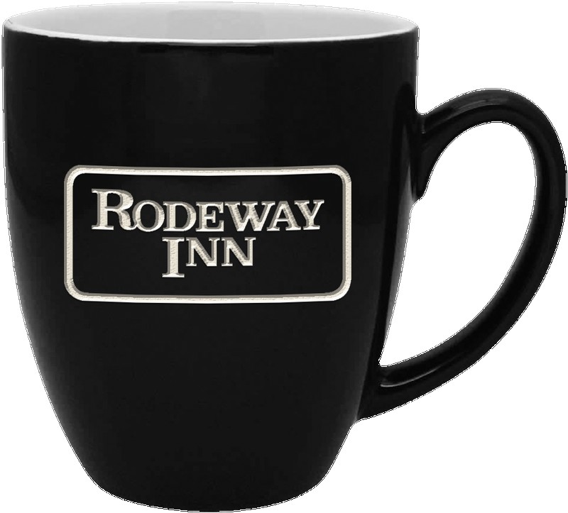Picture of 16 Oz. Duo-Tone Bistro Collection Ceramic Mug - Etched