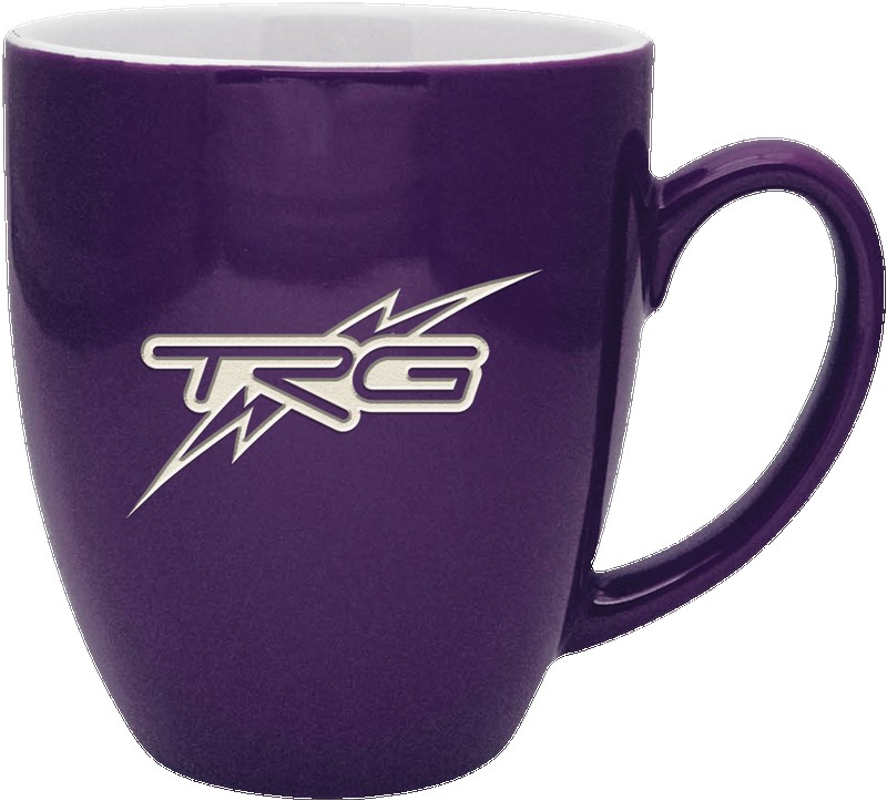 Picture of 16 Oz. Duo-Tone Bistro Collection Ceramic Mug - Etched