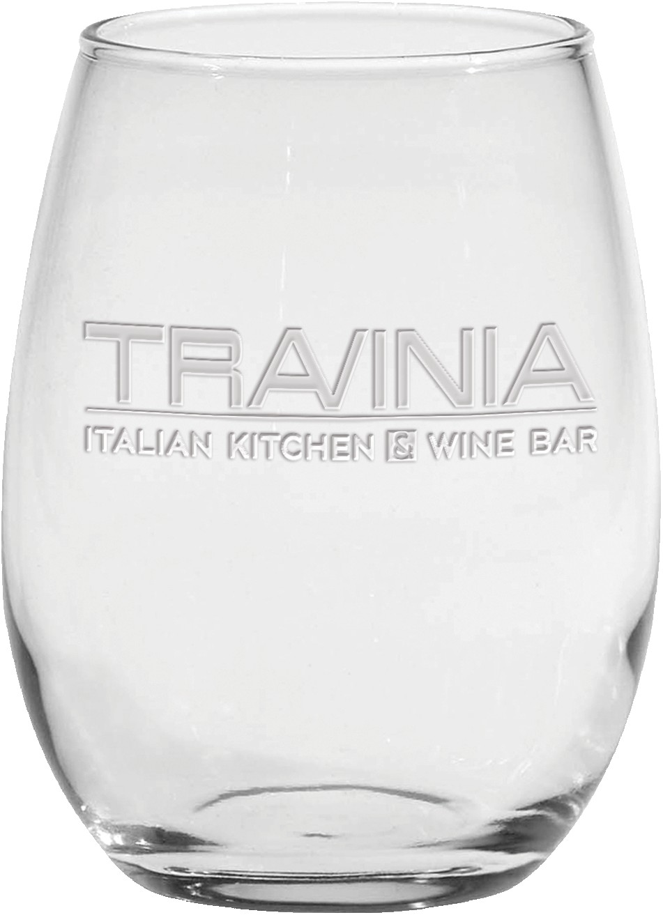 Picture of 15 Oz. Stemless White Wine Glass - Etched