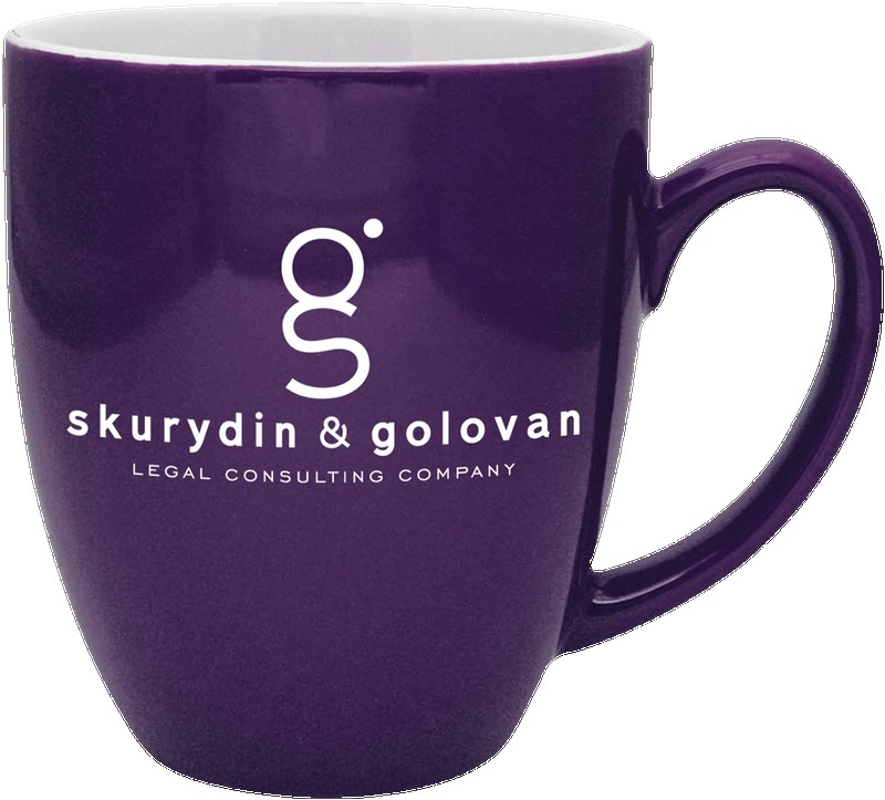 Picture of 16 Oz. Duo-Tone Bistro Collection Ceramic Mug