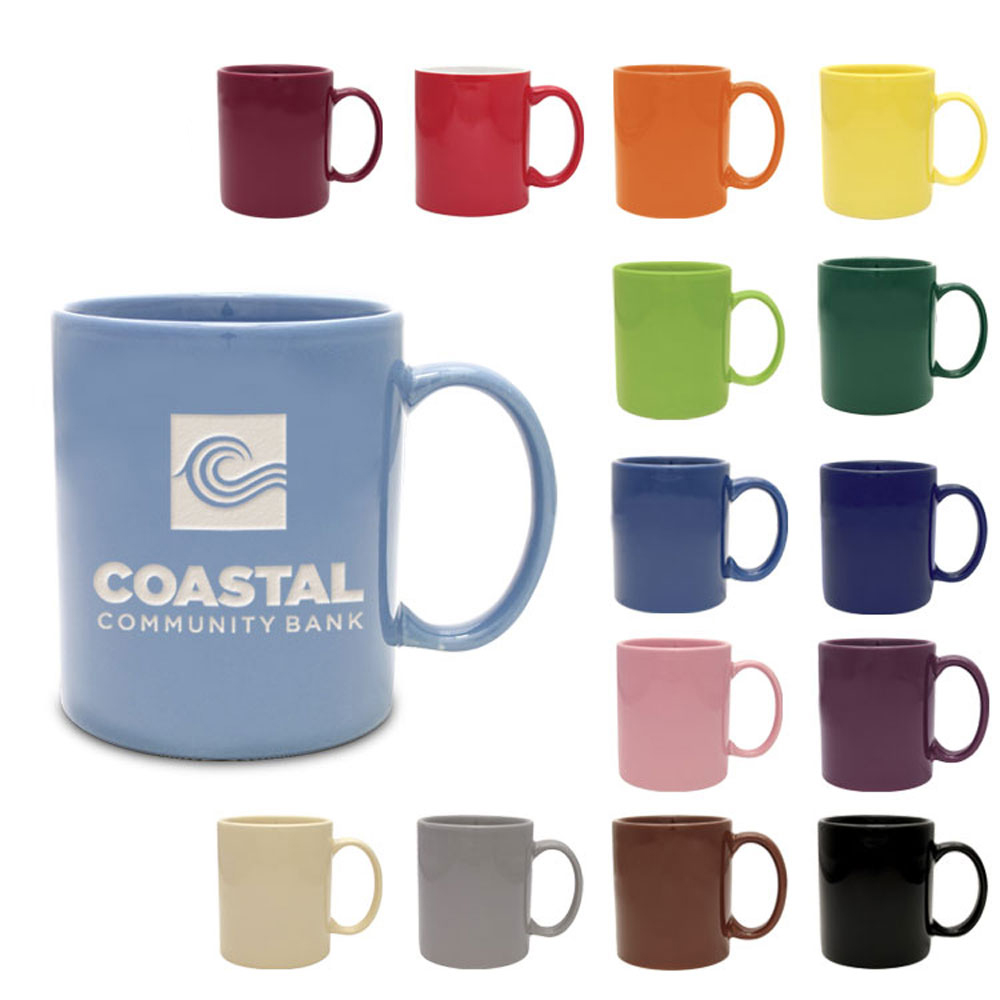 Picture of 11 Oz. Hampton Collection Ceramic Mug - Etched