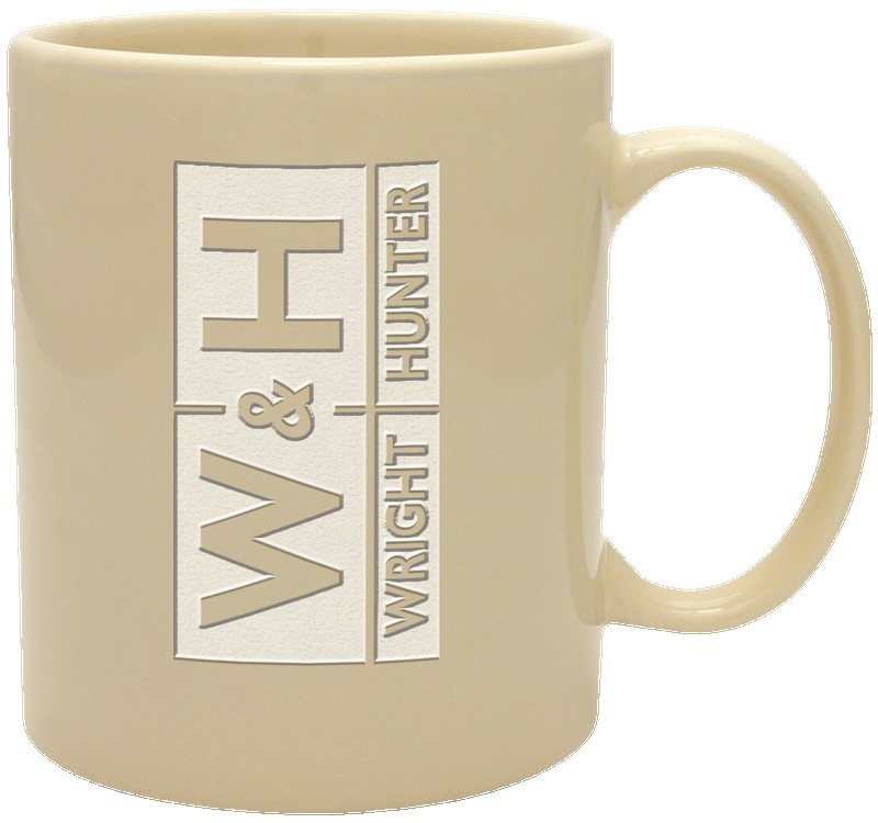 Picture of 11 Oz. Hampton Collection Ceramic Mug - Etched