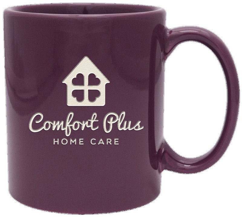 Picture of 11 Oz. Hampton Collection Ceramic Mug - Etched