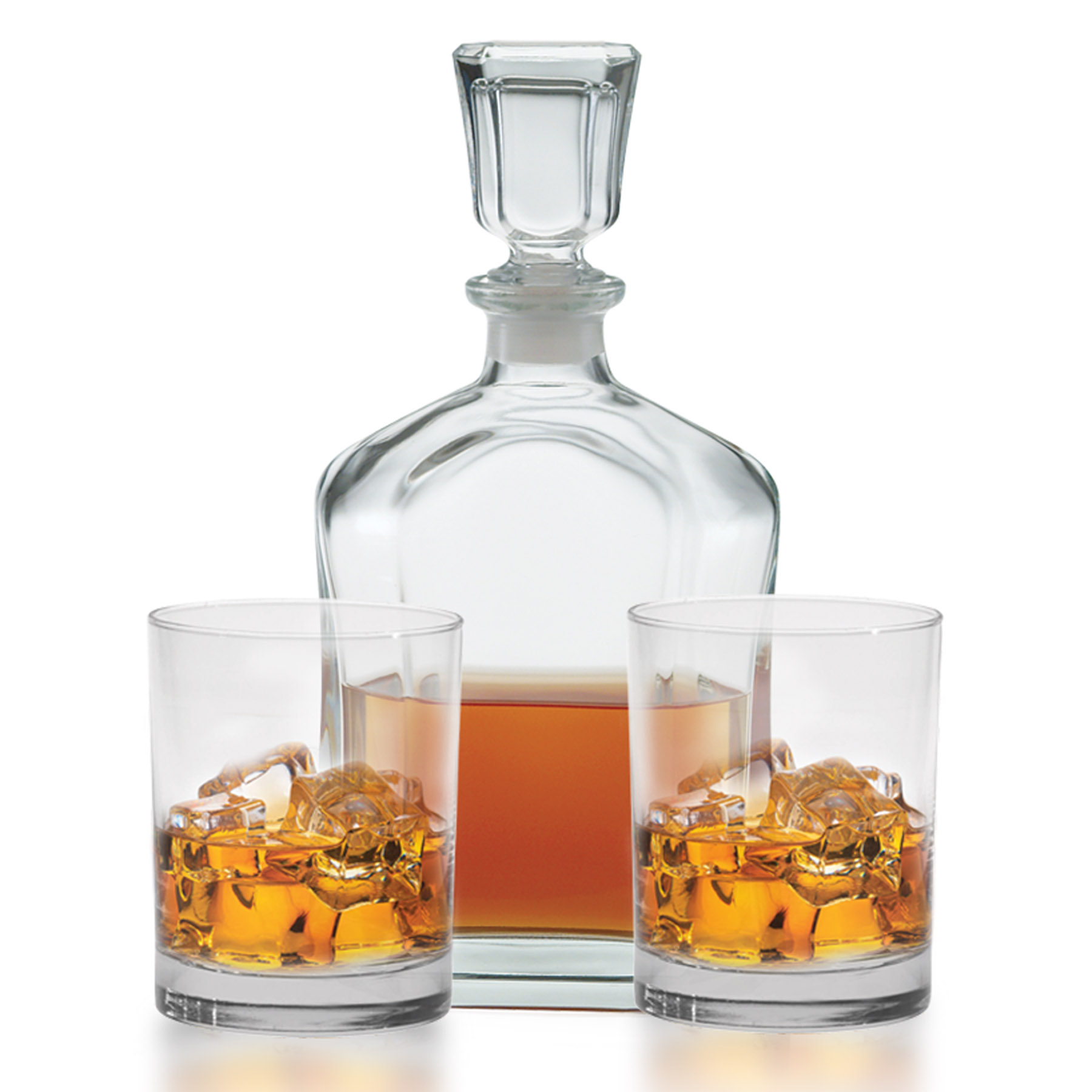 Picture of 3 Piece Decanter Set - Etched