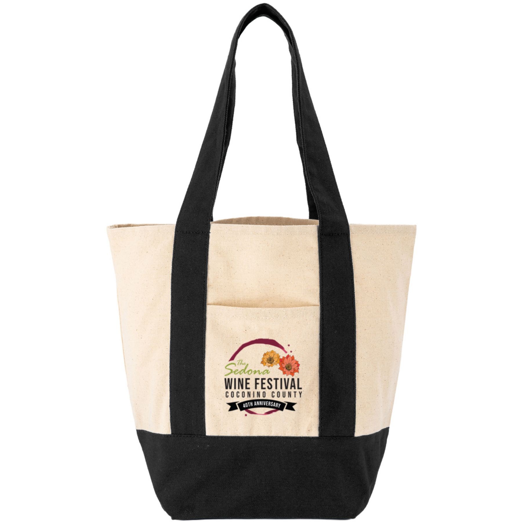 Picture of Full Color Saratoga Mini Cotton Canvas Tote 12 Oz
