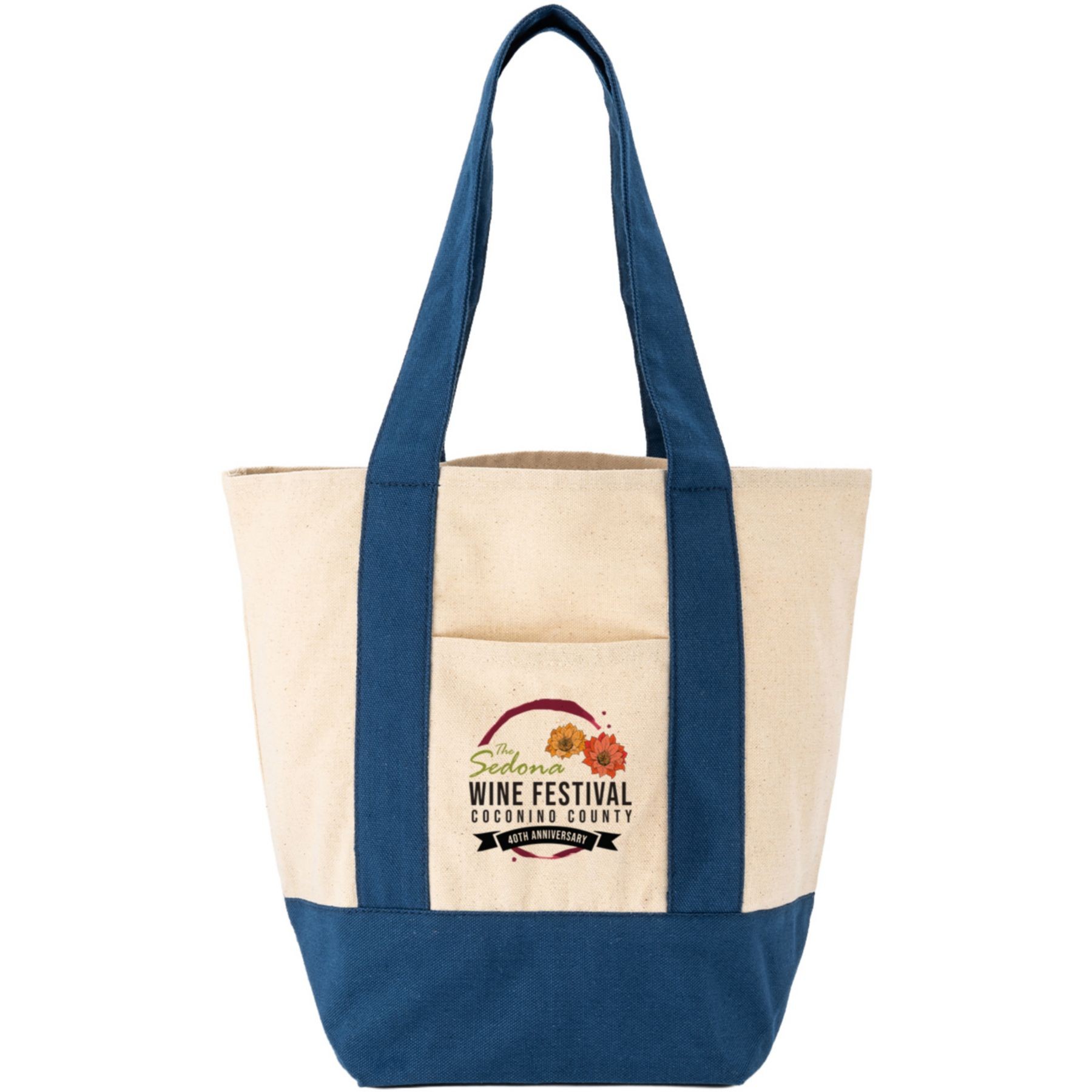 Picture of Full Color Saratoga Mini Cotton Canvas Tote 12 Oz