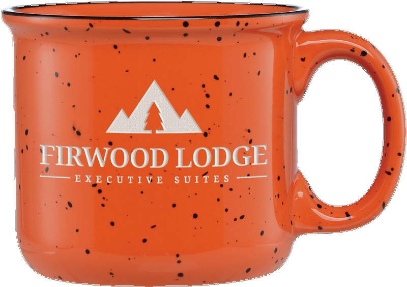 Picture of 14 Oz. Camper Collection Ceramic Mug - Etched