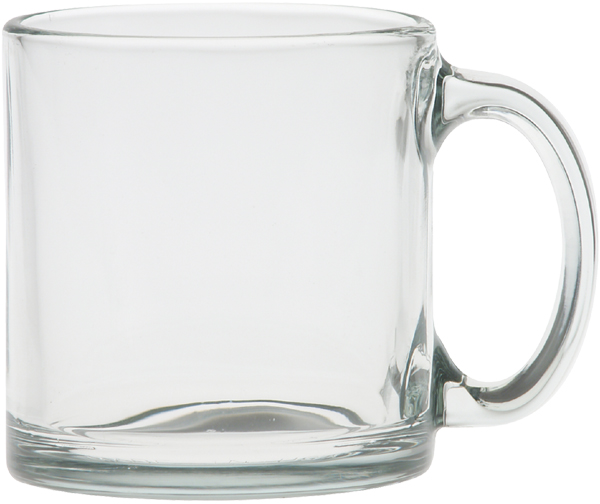 Picture of 13 Oz. Clear Glass Coffee Mug