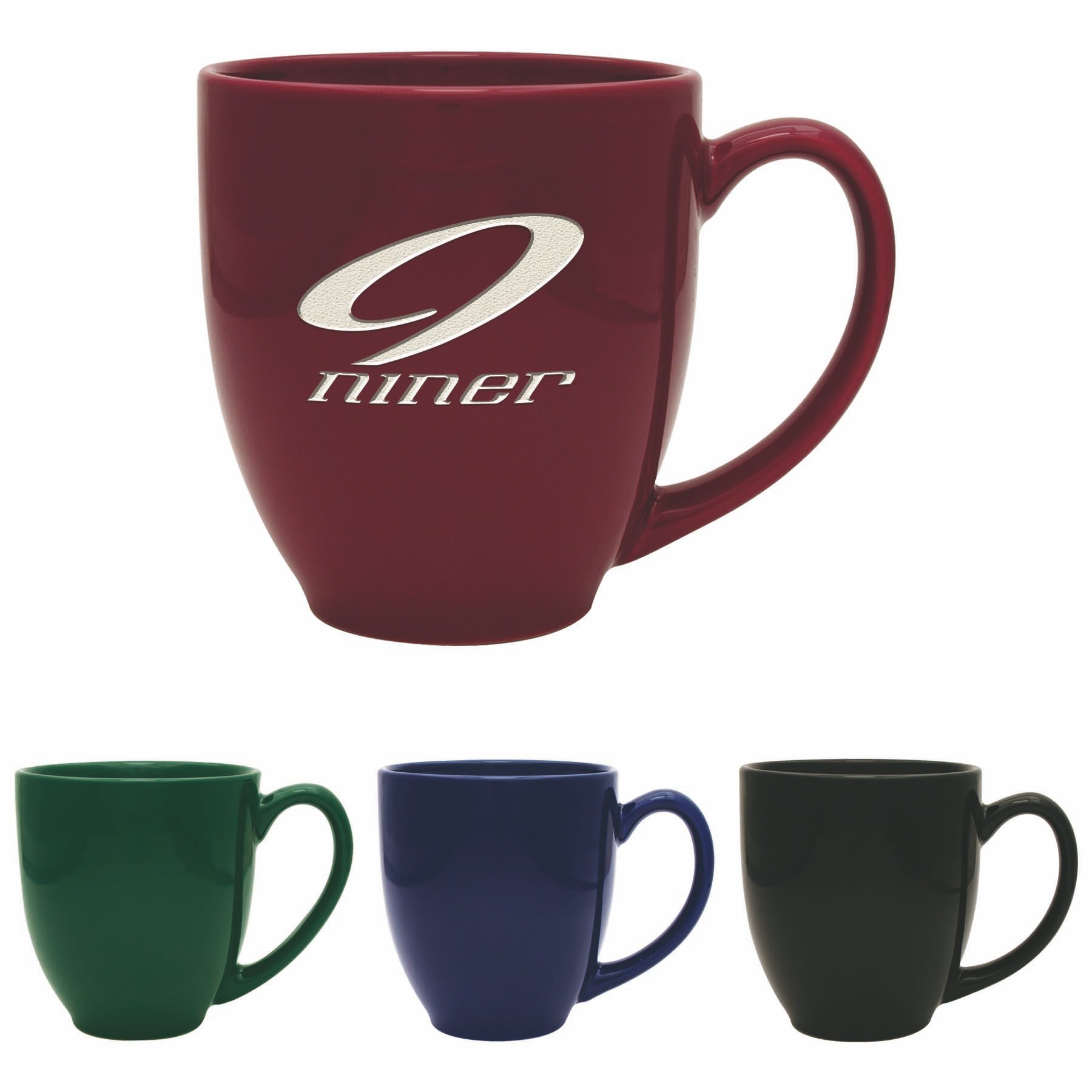 Picture of 14 Oz. Bistro Collection Ceramic Mug - Etched