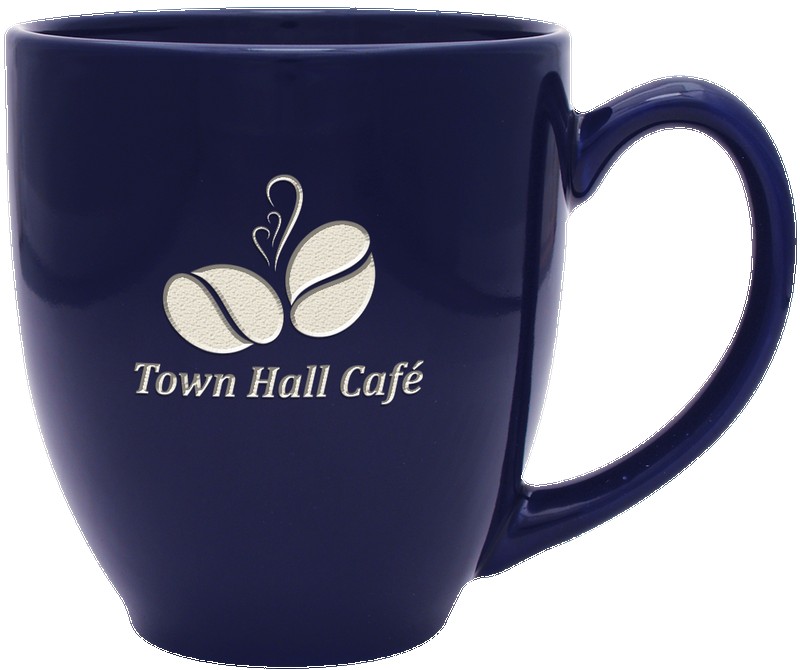 Picture of 14 Oz. Bistro Collection Ceramic Mug - Etched