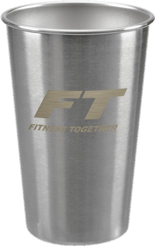 Picture of 16 Oz. Stainless Steel Pint Cup - Laser Etched
