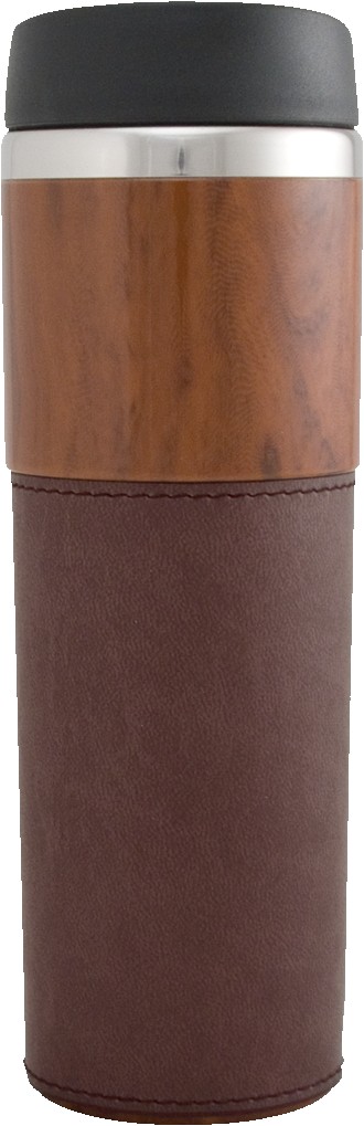 Picture of 14 Oz. Alta Series Woodgrain Tumbler w/Sleeve