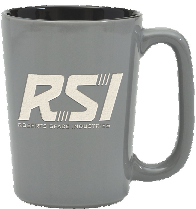 Picture of 16 Oz. Slat Series Ceramic Mug- Etched