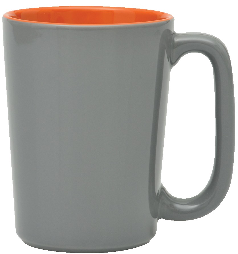 Picture of 16 Oz. Slat Series Ceramic Mug- Etched